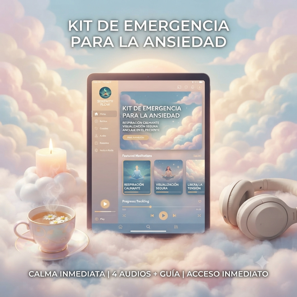 Kit de Emergencia  para la Ansiedad: 3 Audios Guiados de Calma